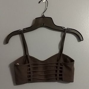 Express One Eleven Cage Back Bralette
